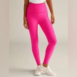 Beyond Yoga Spacedye Caught In The Midi Legging Electric Pink Large L NWT